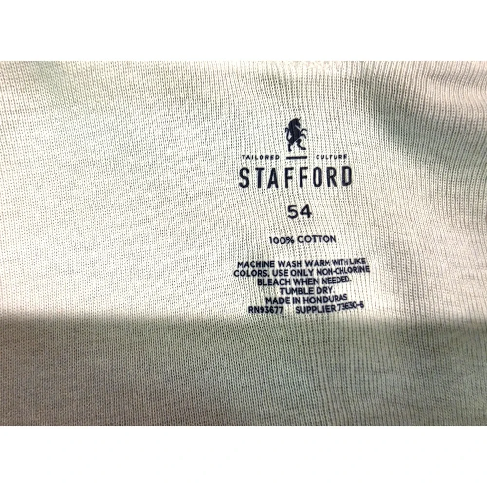 Stafford Mens Jockey Briefs Size 54 100% Cotton (5) NWOT